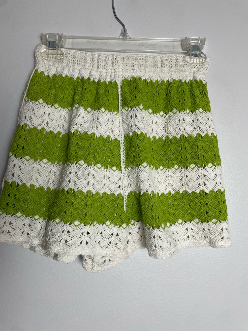 Rebellion Again Crochet High Waist Short, Size XS, NWOT